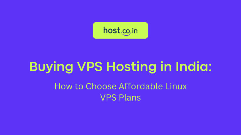 Looking to buy VPS hosting in India? Discover affordable Linux VPS plans with high performance, SSD storage, and low latency for Indian audiences.
